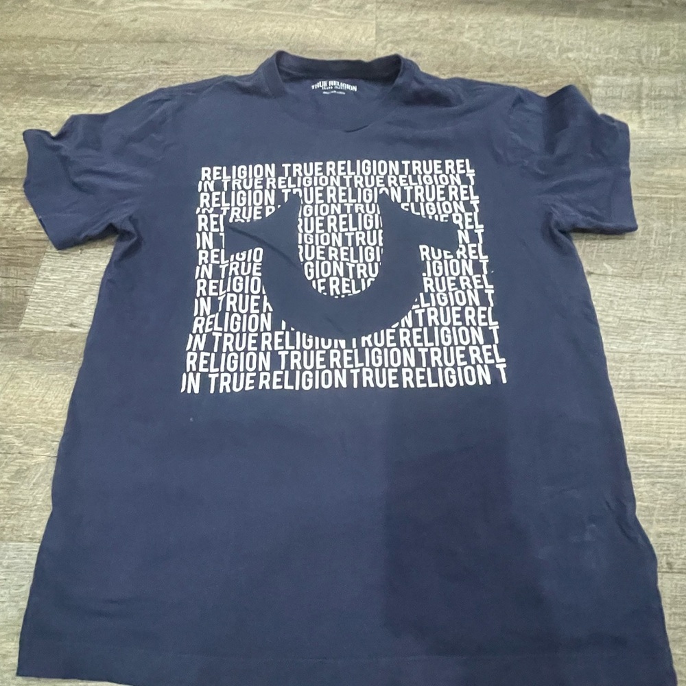 True Religion Navy Graphic Men's Tee